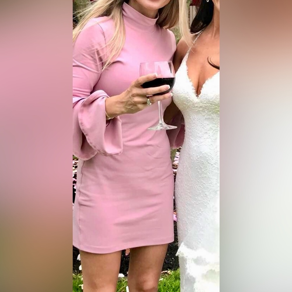 Short pink Susana Monico dress